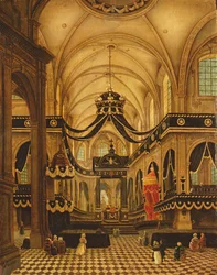 Funérailles de Louis Belmas à la cathédrale de Cambrai